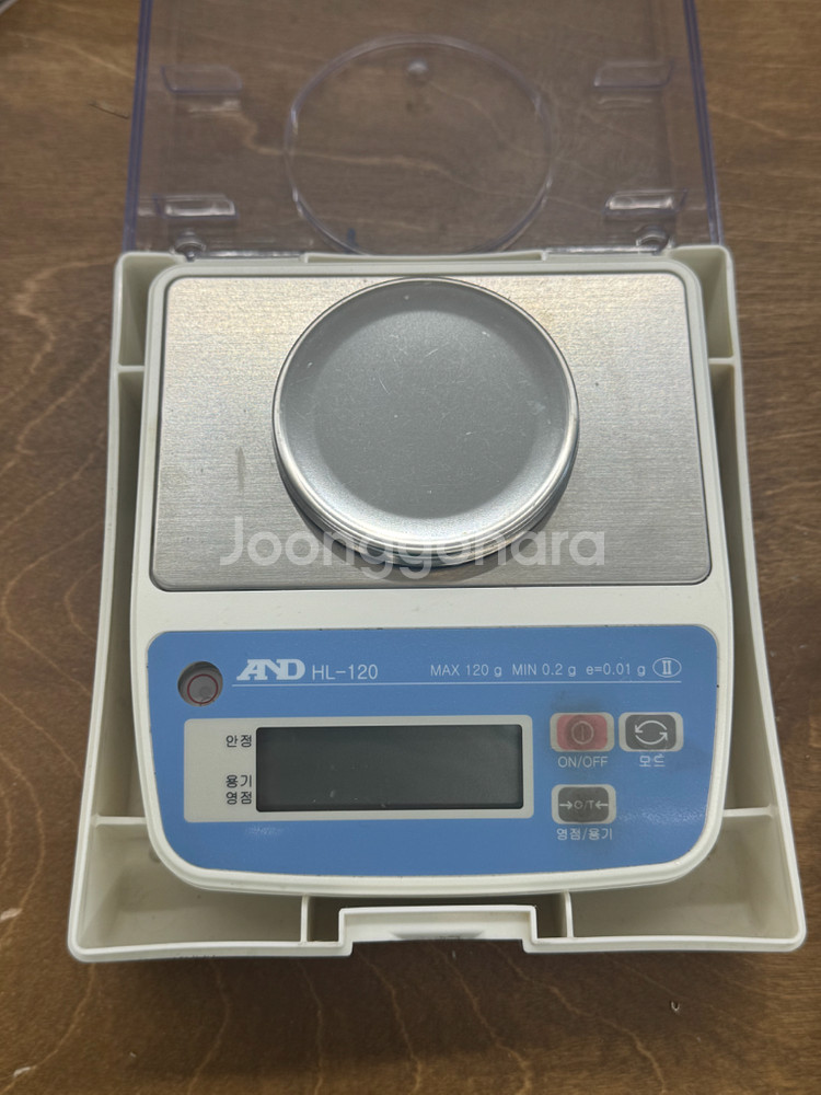 AND HL-120 전자저울--0