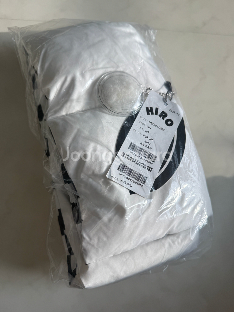 히로 패딩 머플러 화이트--0