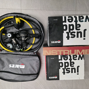 스쿠버 장비 마레스 82x 에픽 고스트 호흡조절기