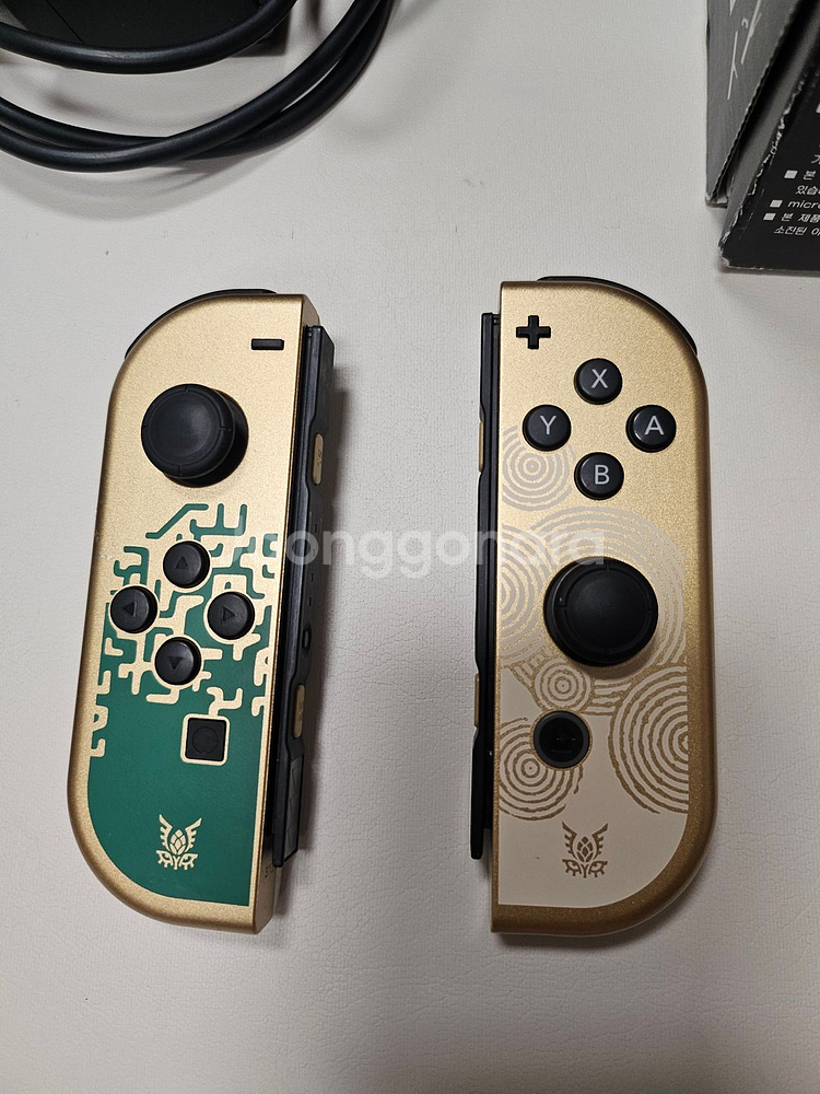 닌텐도 스위치 oled 젤다 왕눈 에디션 판매 택포--6