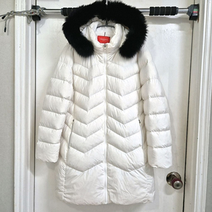 크로커다일레이디 폭스퍼 덕다운 롱패딩