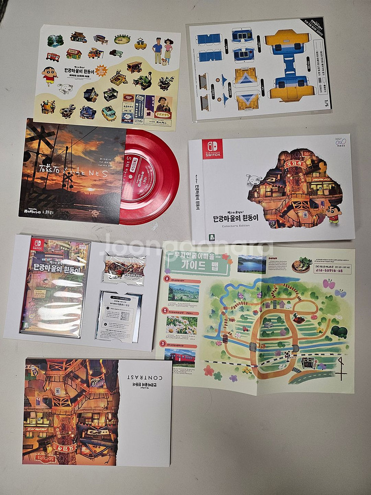 닌텐도 스위치 짱구 탄광마을 흰둥이 콜렉터즈 판매 택포--0
