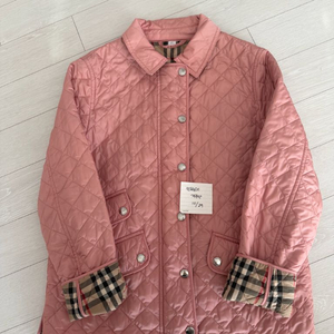 버버리키즈 퀼팅자켓 12y