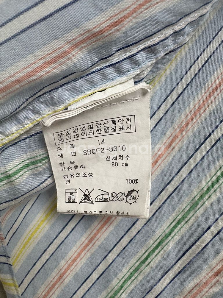 폴로 랄프로렌 스트라이프 셔츠--3