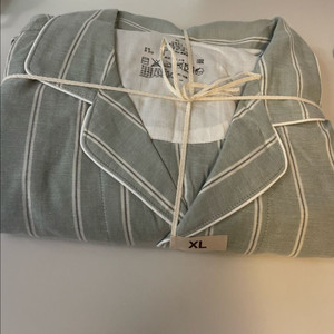 무인양품 남성 이중가제 파자마XL