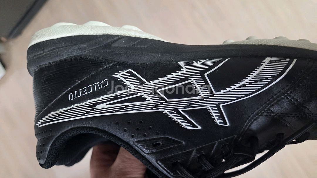 아식스 칼체토 풋살화 검정 270mm--3