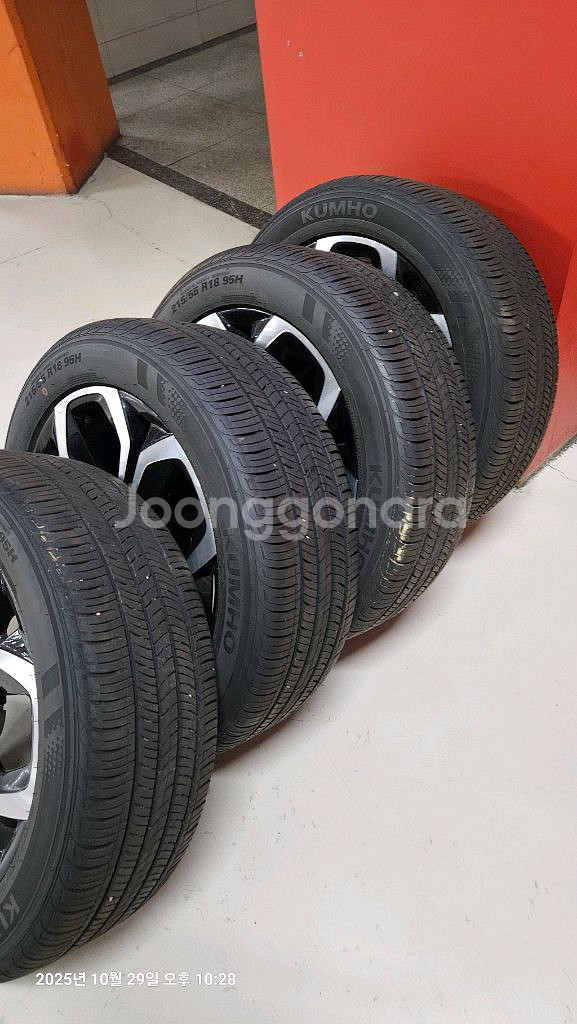 임판급 아르카나 XM3 18인치 순정 휠타이어 세트 215 55 18--2