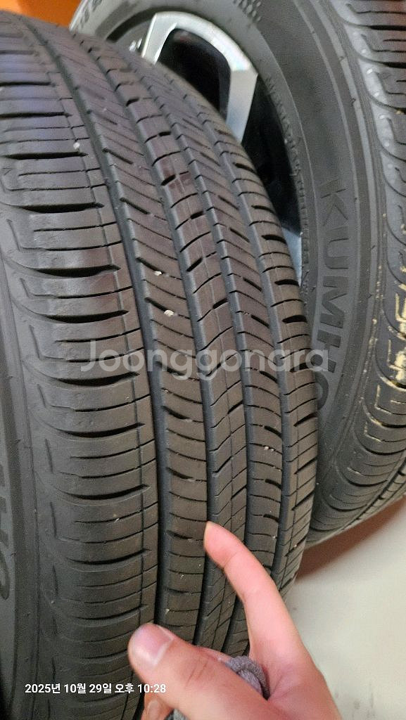 임판급 아르카나 XM3 18인치 순정 휠타이어 세트 215 55 18--4