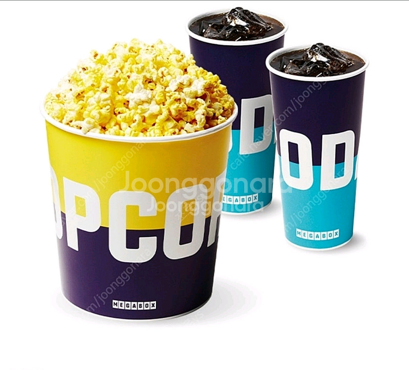 메가박스 생일콤보 / 생일 팝콘 L 사이즈--0