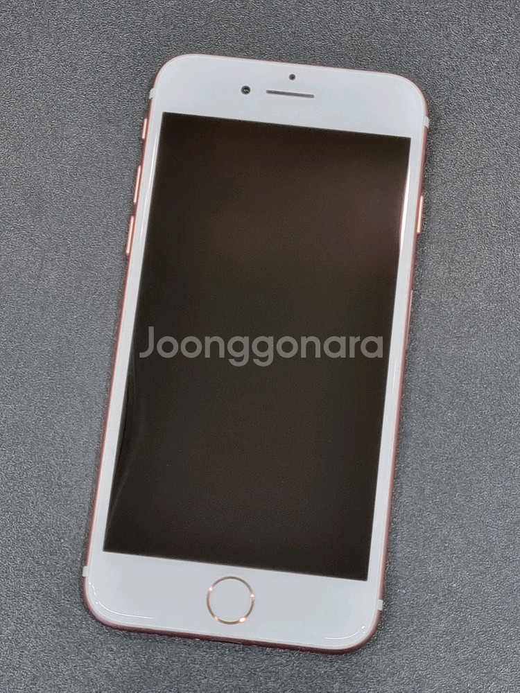 아이폰7 128GB 로즈골드 배터리 100%--1
