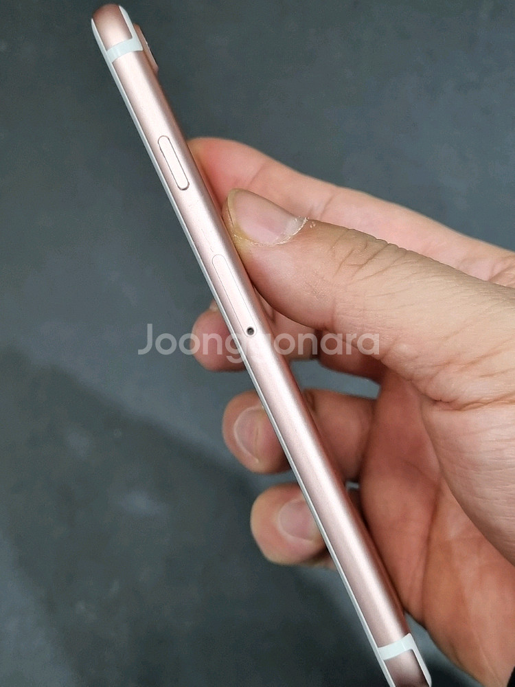 아이폰7 128GB 로즈골드 배터리 100%--5