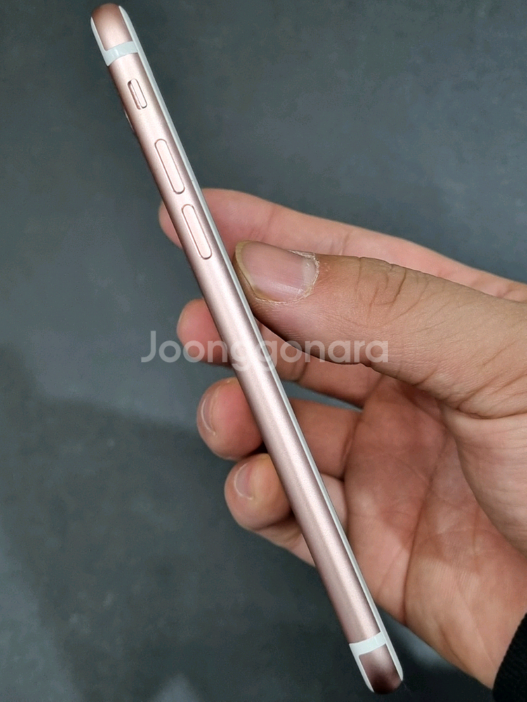 아이폰7 128GB 로즈골드 배터리 100%--3