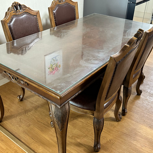 클래식 6인용 식탁세트