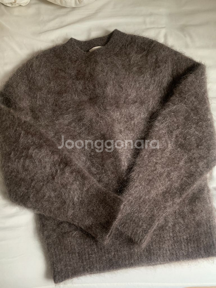 H8 에이치에이트 모헤어 니트 스웨터 모카무스컬러--1