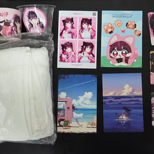 이세계아이돌 주르르 생일 커피트럭 팝업 르릇당충전소 굿즈