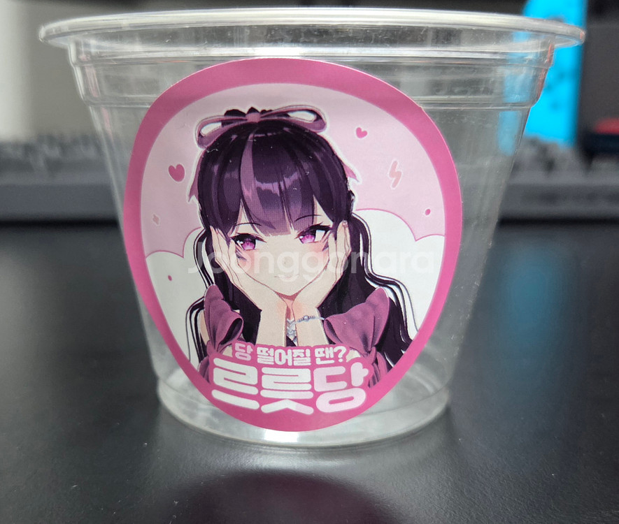 이세계아이돌 주르르 생일 커피트럭 팝업 르릇당충전소 굿즈--7