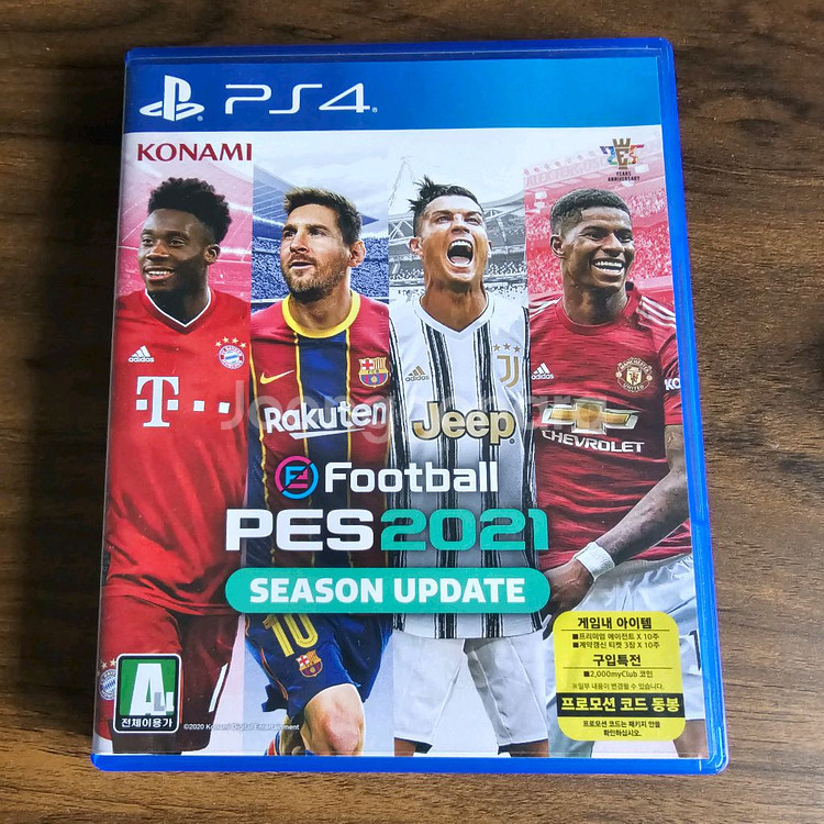 위닝 PES2021 PS4 플스 PS4 PS5--0