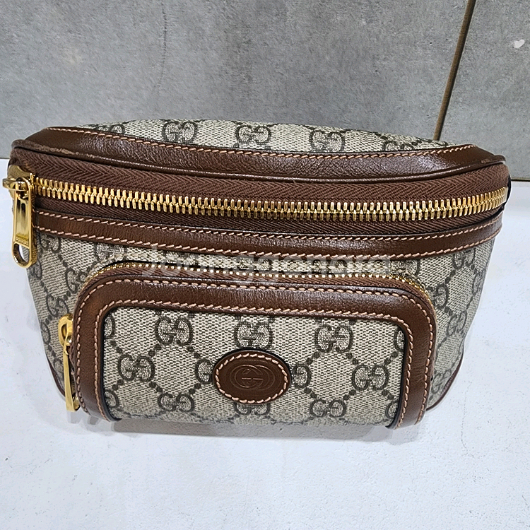 구찌 인터로킹 G 벨트백 크로스가능--0