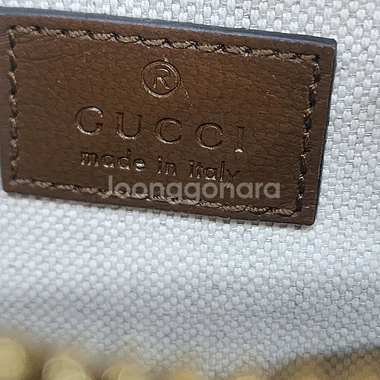 구찌 인터로킹 G 벨트백 크로스가능--8