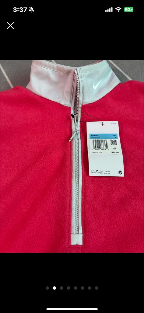 여성용 골프웨어 집업 상의 이미지