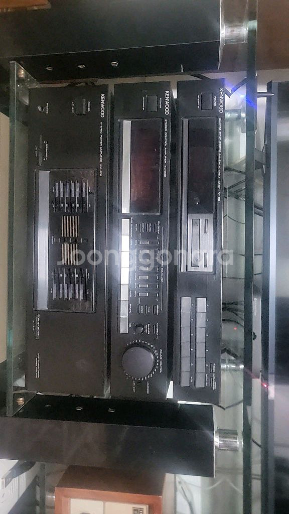 켄우드 오디오셋트 + 스피커--1