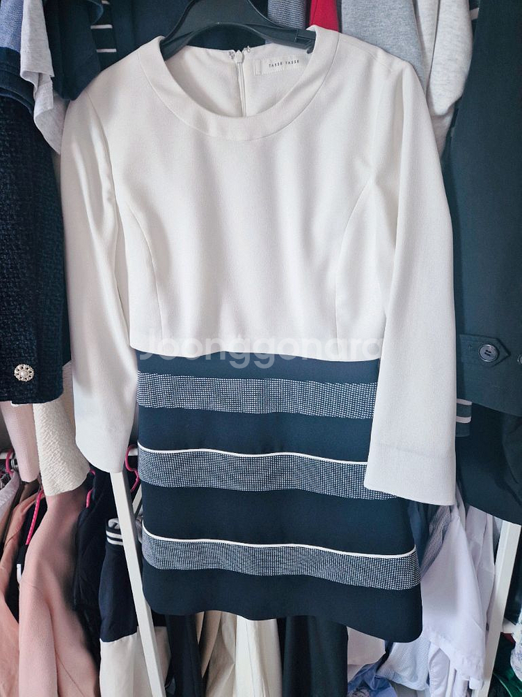 TASSE TASSE 데님 트위드 자켓 & 원피--1