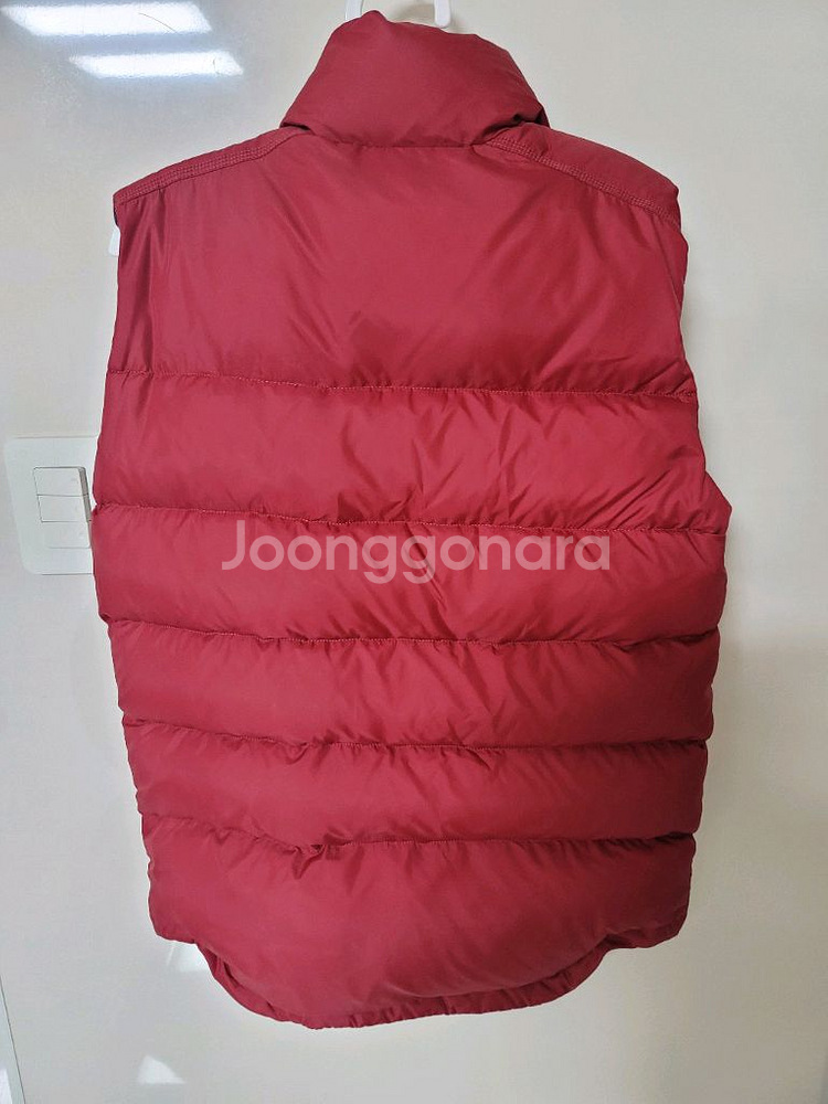 타미힐피거 패딩 조끼 85표기 90정사이즈--1