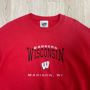 100~105) 80s Lee 미대학 위스콘신 맨투맨(RRL&LVC&폴로