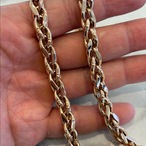 18k 체인목걸이 15.5돈 남자금목걸이