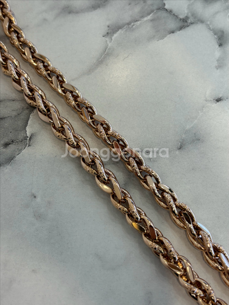 18k 체인목걸이 15.5돈 남자금목걸이--1