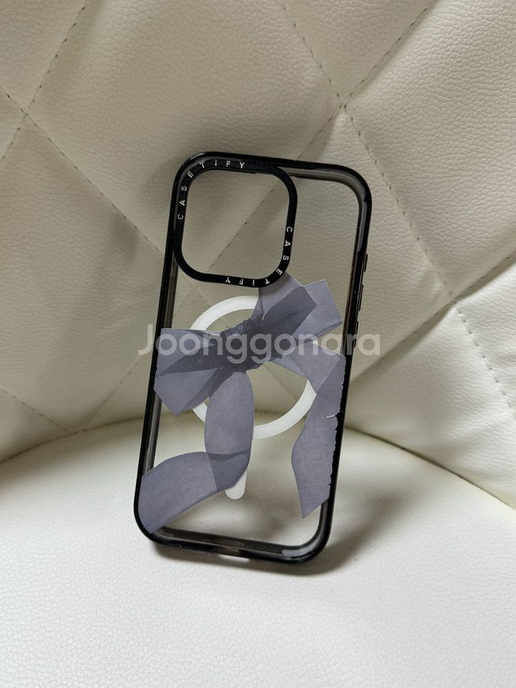 케이스티파이 아이폰15프로 리본 케이스 아이폰 15pro--0