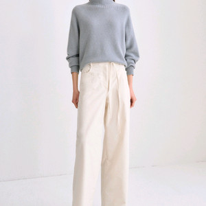 (미착용 새제품!)타임 벨티드 와이드 코듀로이 팬츠