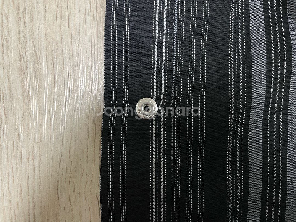 100) 90s 랭글러 블랙 스트라이프 웨스턴셔츠(데드스탁)RRL&폴로--6