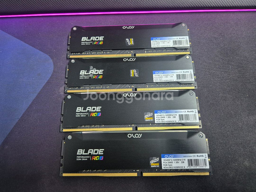 OLOY DDR4 3200 32GB 팝니다--0
