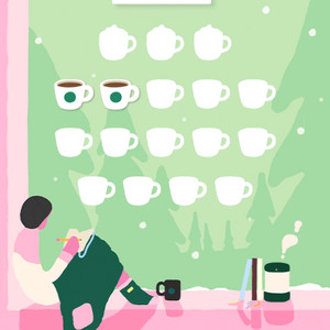 스타벅스 프리퀀시 일반 2장