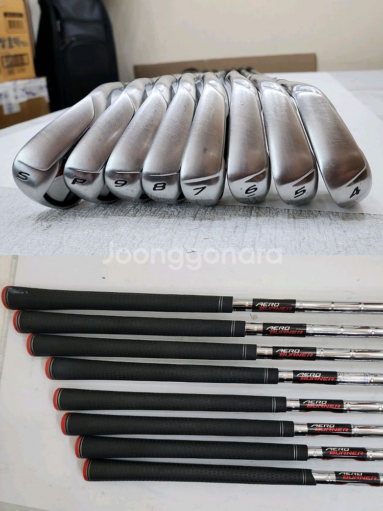 테일러메이드 버너 경량스틸 아이언 남성용 골프채 풀세트--2