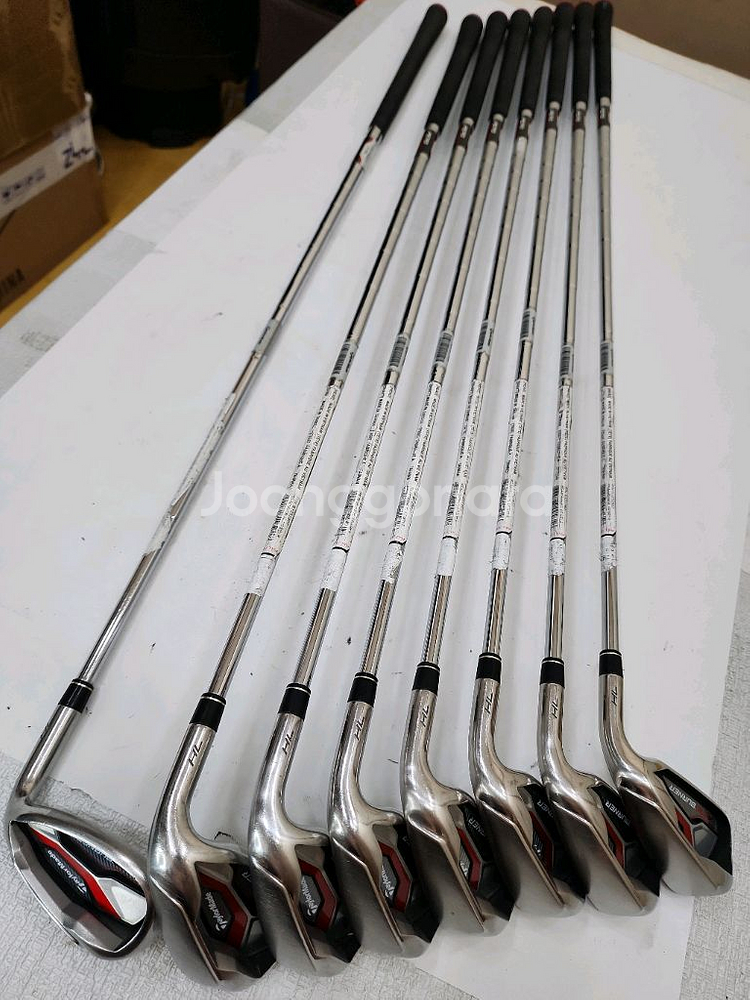 테일러메이드 버너 경량스틸 아이언 남성용 골프채 풀세트--3