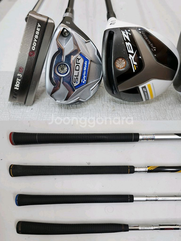 테일러메이드 버너 경량스틸 아이언 남성용 골프채 풀세트--8