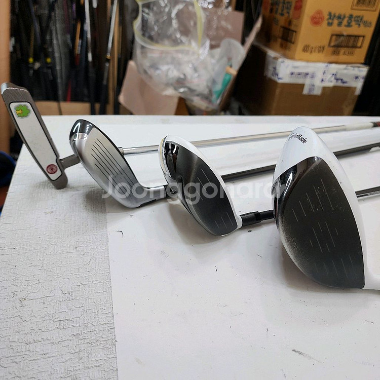 테일러메이드 버너 경량스틸 아이언 남성용 골프채 풀세트--9