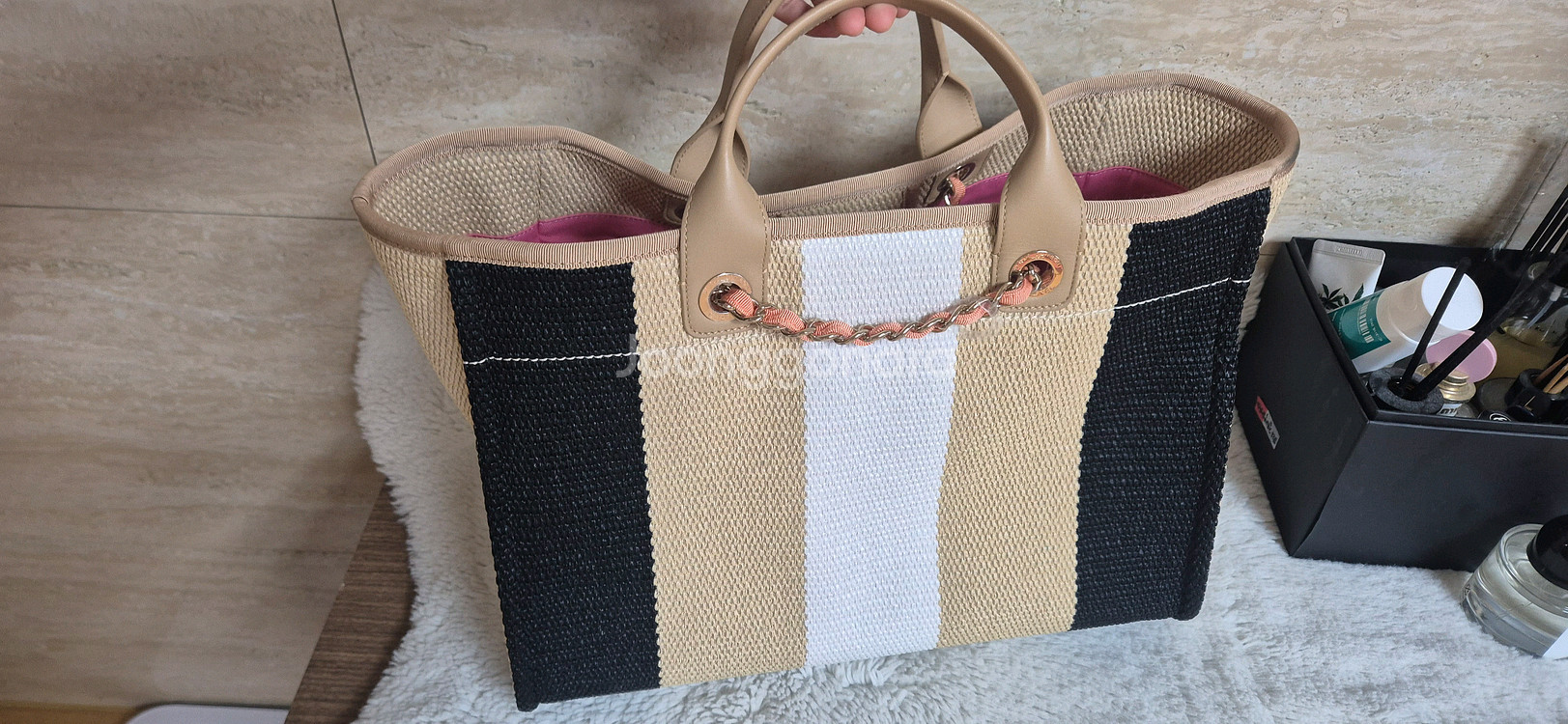 샤넬 김희선 도빌백 쇼퍼백 숄더백--7