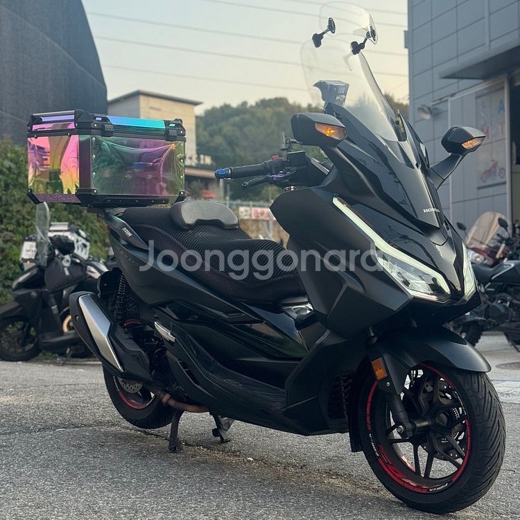 포르자350 23년식 4만6천km 배달풀셋팅 판매합니다!--0