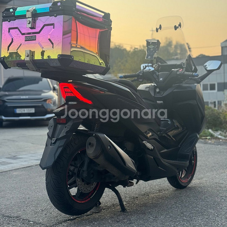 포르자350 23년식 4만6천km 배달풀셋팅 판매합니다!--2