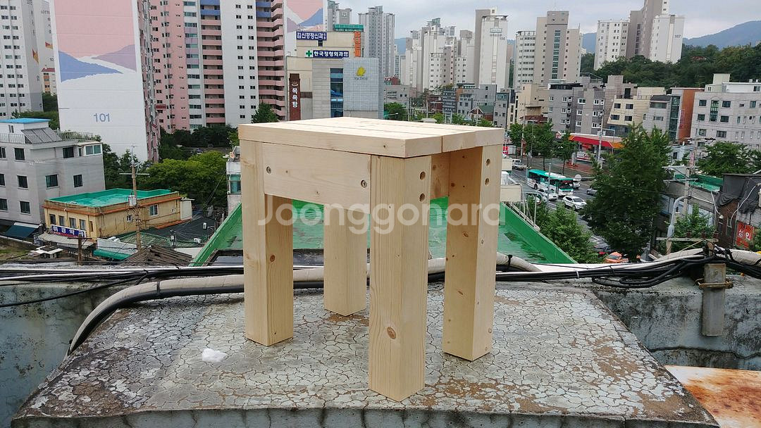 원목 티테이블, TV용선반, 책상, 서랍장 판매(DIY)--8