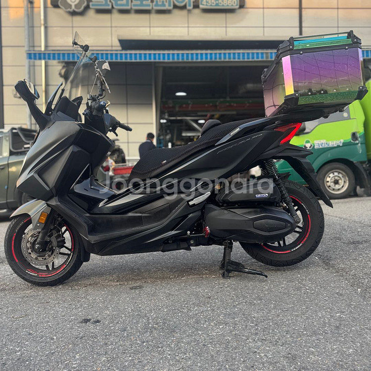 포르자350 23년식 4만6천km 배달풀셋팅 판매합니다!--5