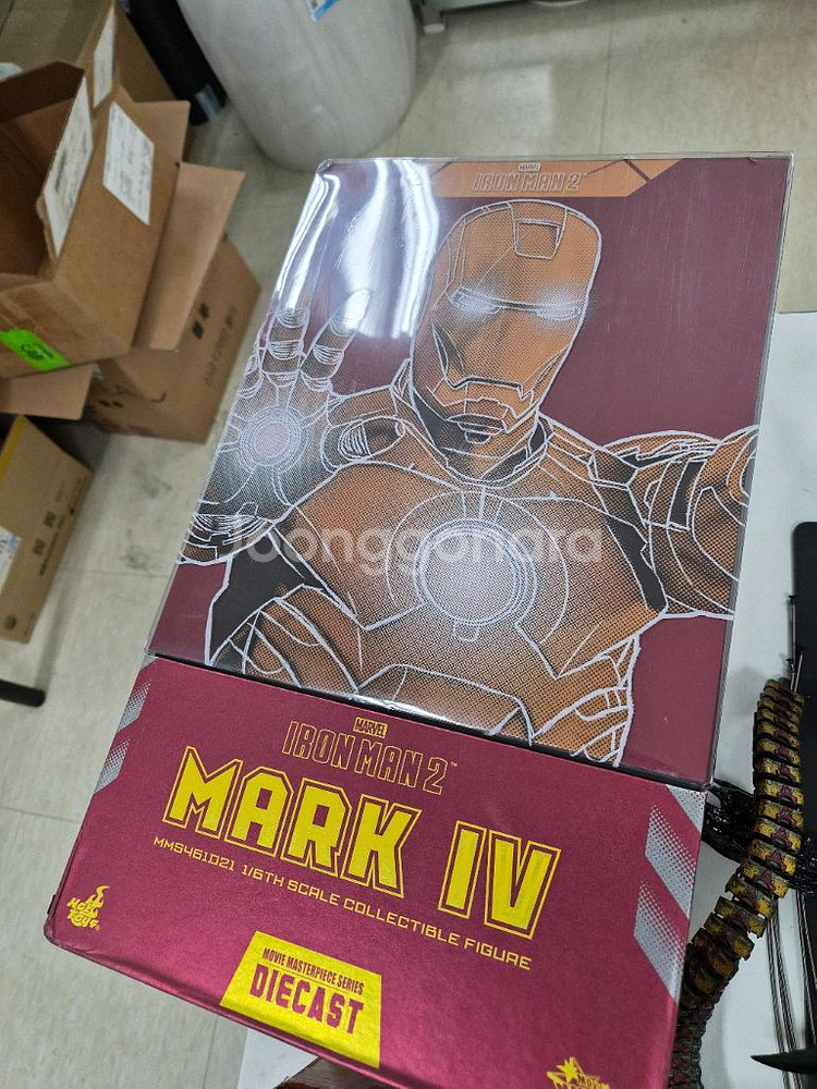 핫토이 아이언맨 마크4 다이캐스트 (겐트리x)--2