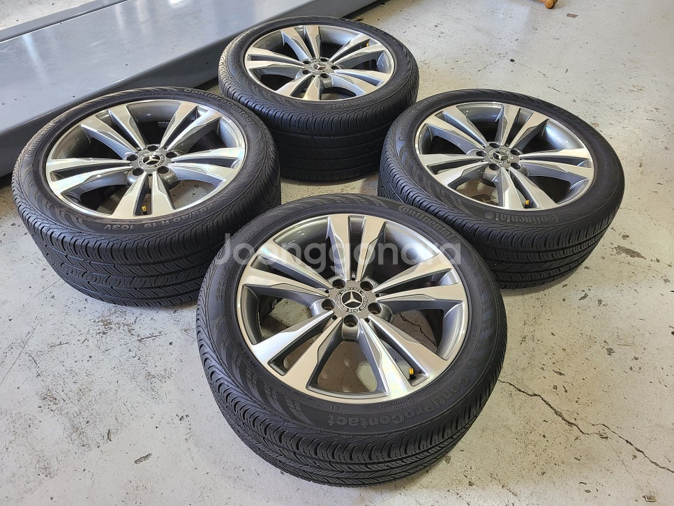 벤츠W222 S클래스 S500 19인치 순정품휠타이어--0