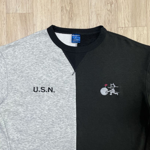 105) 챔피온 미군 펠릭스 V스티치 절개 맨투맨(RRL&LVC&폴로)