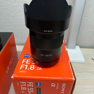 소니 FE 55mm F1.8 ZA 렌즈 정품 켄코렌즈49mm 포함