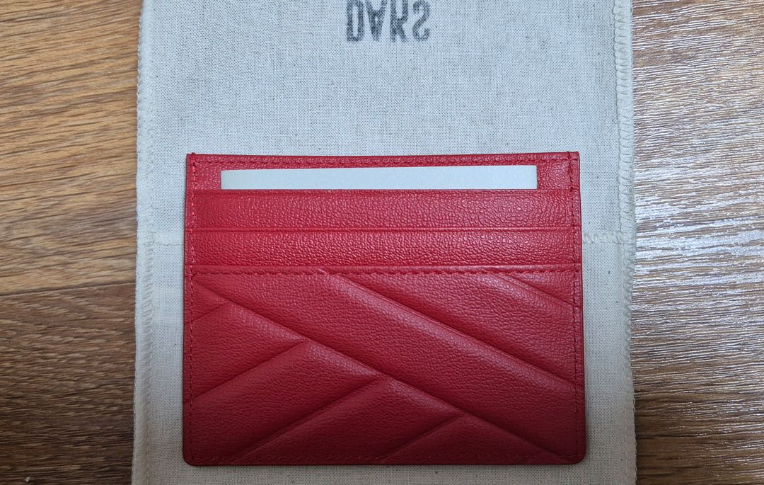 닥스 레드 카드지갑 새상품 팝니다 이미지