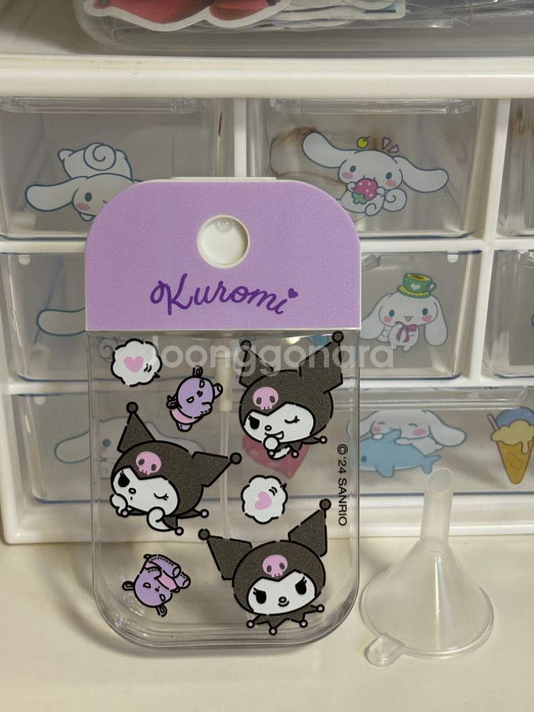 산리오 쿠로미 스프레이 공병 [새상품 정품]--0